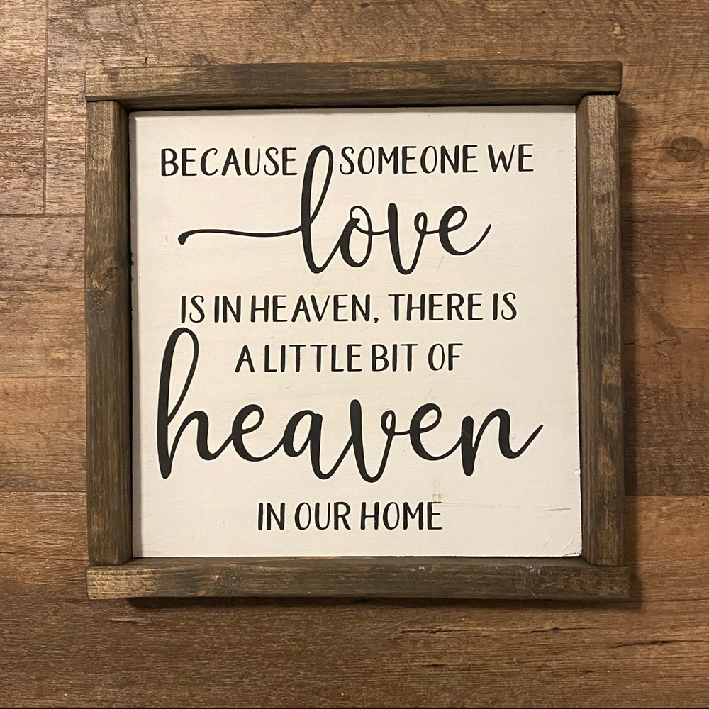 Wooden Sign